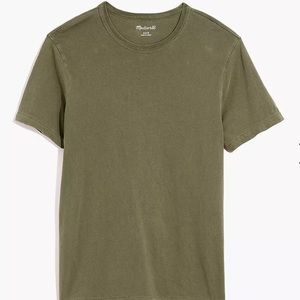 Madewell garment dyed all day crewneck tee shirt distant surplus